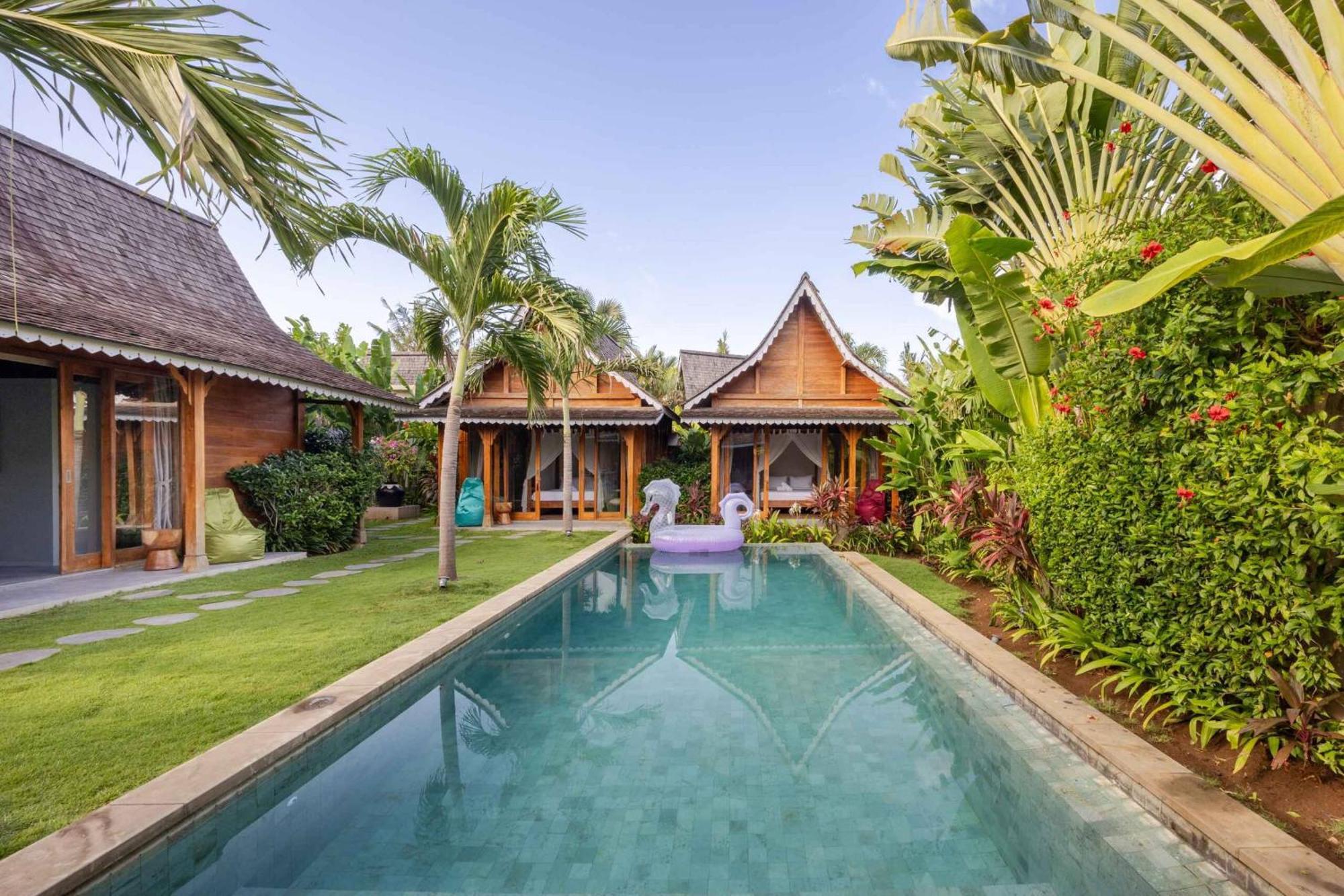 Villa Du Bah - Family Gateway 3Br Villa 12Min To Beach With Private Pool And Parking Kerobokan Exterior foto